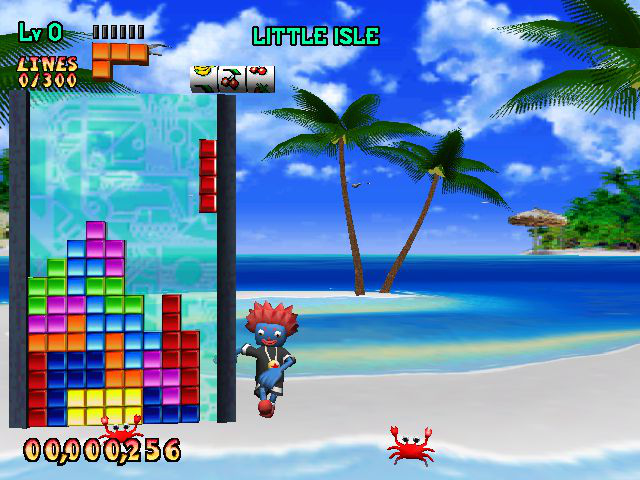 Sega Tetris Screenshot 1